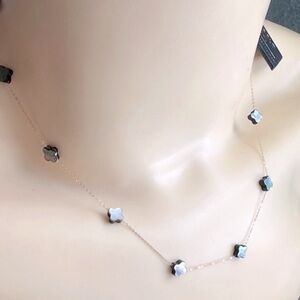 14K REAL 585 GOLD WITH PEARL NECKLACE